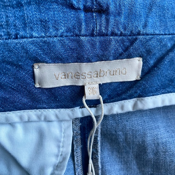 Vanessa Bruno designer paper bag denim - Picture 4 of 7